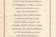bill pickett marker dedication 1992 page2